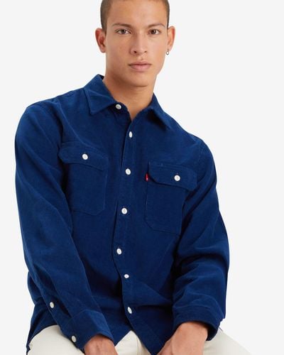 Levi's Jackson worker überhemd - Blau
