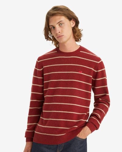 Levi's Original Housemark Sweater - Rood
