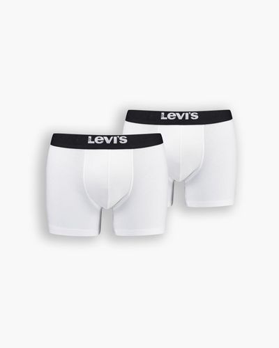 Levi's Einfarbige boxer shorts – 2er pack - Schwarz
