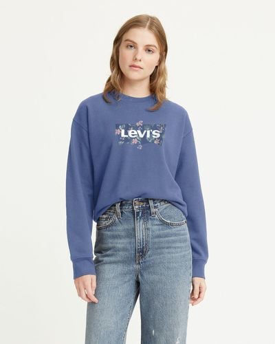 Levi's Graphic Standard Crewneck Sweatshirt - Black