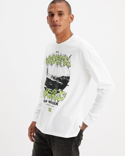 Levi's Relaxed Long Sleeve Graphic Tee - Black