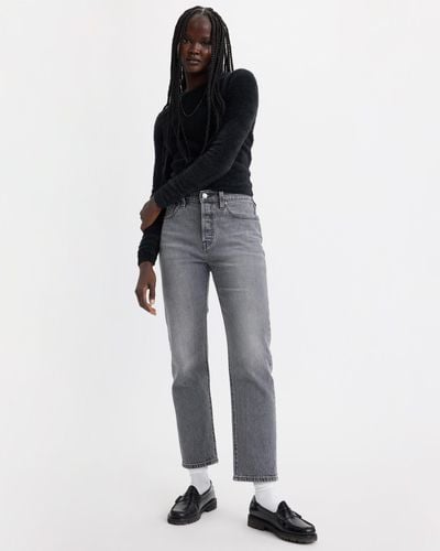 Levi's 501® Crop Jeans - Zwart