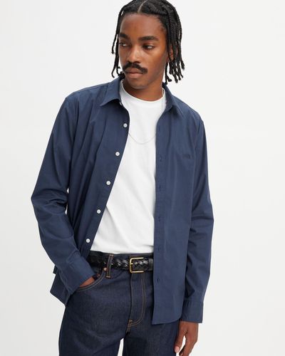 Levi's Camisa de fit ajustado Battery Housemark Azul - Negro