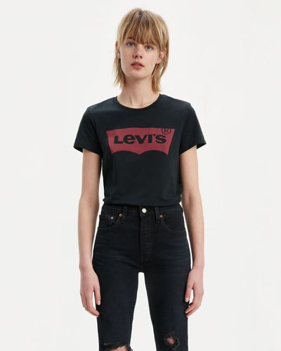Levi's Das perfekte T Shirt - Schwarz