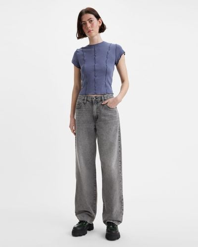 Levi's baggy Dad Jeans - Zwart