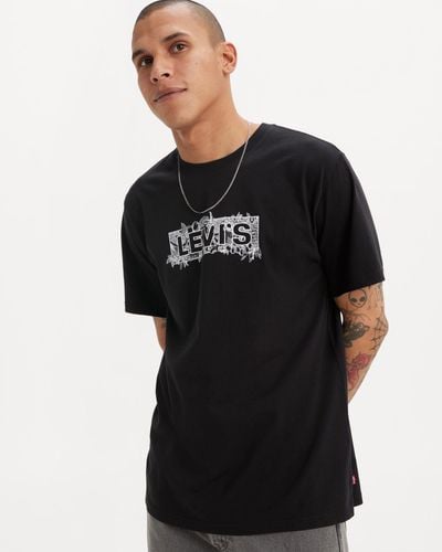 Levi's Relaxed Fit Graphic Tee - Black