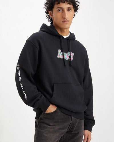 Levi's Relaxed Graphic Hoodie - Black