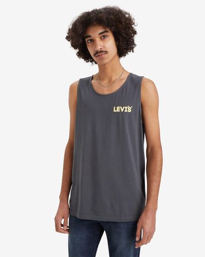 Levi's Camiseta de tirantes estampada y holgada - Negro