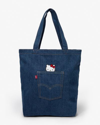 Levi's ® x Hello Kitty Denim Pocket Tote Bag Azul