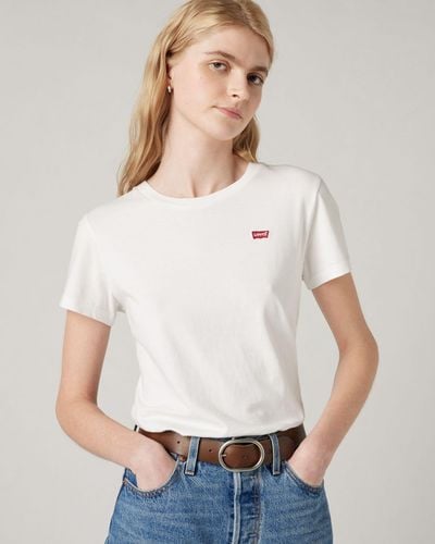 Levi's La t shirt perfect - Bianco