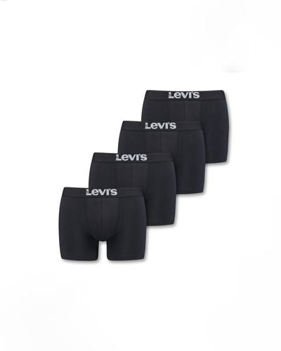 Levi's Boxer Briefs 4 Pack - Black