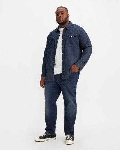 Levi's 502TM taper jeans (big & tall) - Schwarz