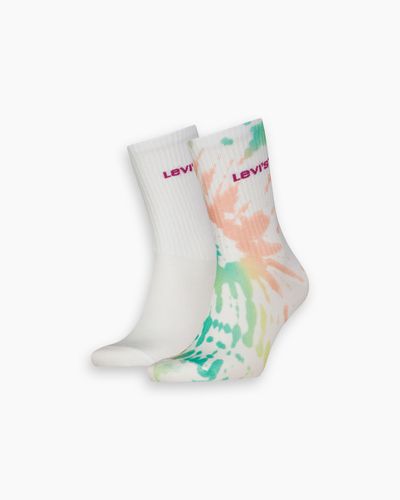 Levi's ® Kurze Summer Print Socken – 2er Pack - Schwarz