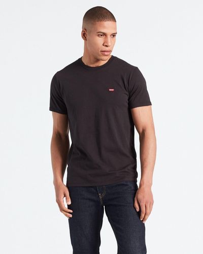 Levi's T shirt Housemark Original (taglie forti) Nero