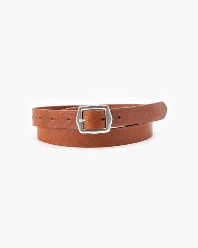 Levi's Ceinture en cuir lux - Noir