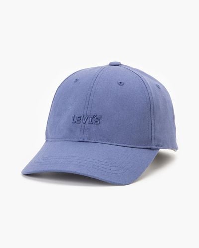 Levi's Headline flexfit® cap mit logo - Schwarz