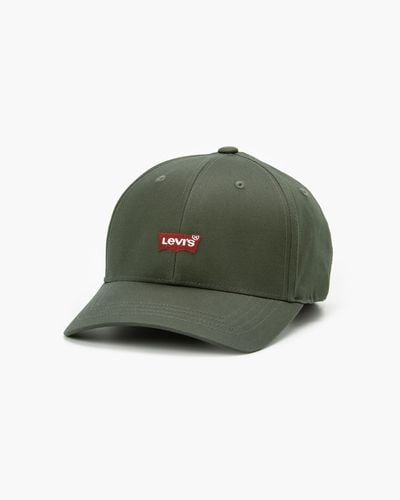 Levi's Housemark flexfit cap - Schwarz