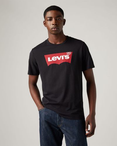 Levi's Standard Housemark T Shirt - Zwart