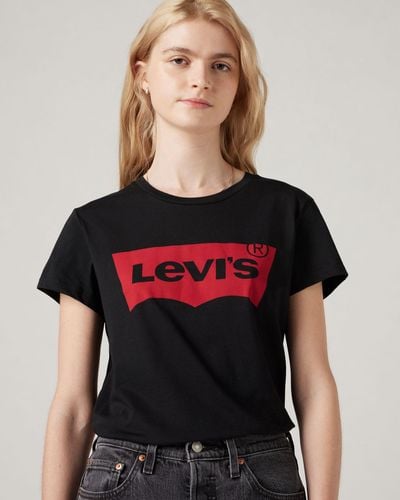 Levi's Het Perfect T Shirt - Zwart