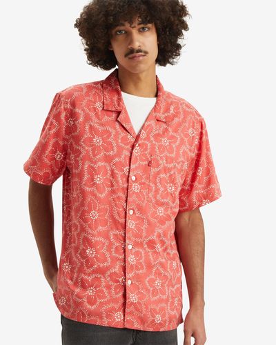 Levi's Sunset camp shirt - Schwarz
