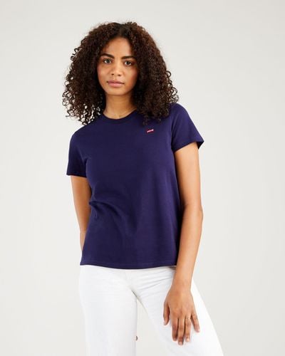 Levi's Het Perfect T Shirt - Blauw