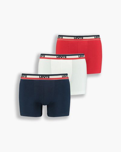 Levi's Basic Sportswear Logo Boxer Brief 3 Pack - Multicolour