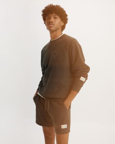 Levi's Pride relaxed raglan sweatshirt mit rundhalsausschnitt - Schwarz