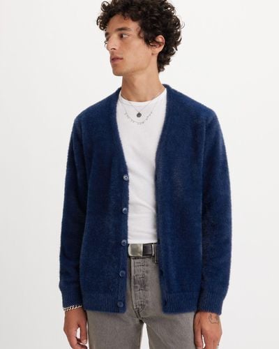 Levi's Fluffy Sweater Cardigan - Zwart