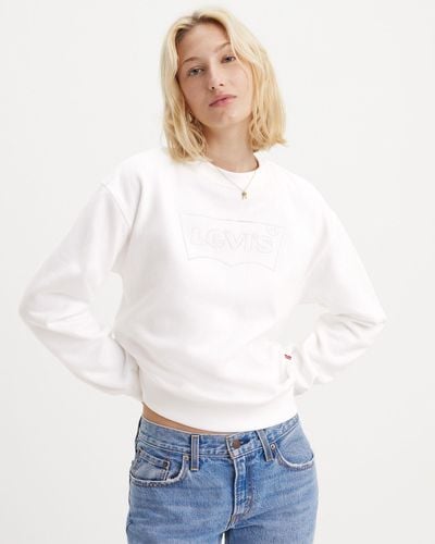 Levi's Graphic Standard Sweatshirt Met Ronde Hals - Zwart