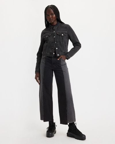 Levi's baggy Recrafted Dad Jeans - Zwart