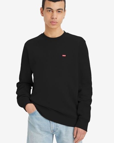 Levi's Original Housemark Sweatshirt (big & Tall) - Black