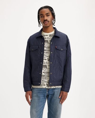 Levi's Relaxed Fit Padded Truck Jacket - Black