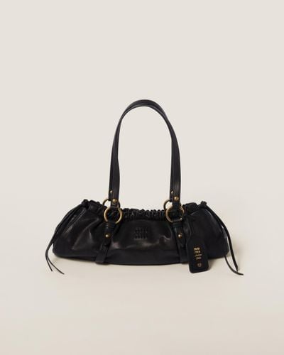 Miu Miu Nappa Leather Bag - Black