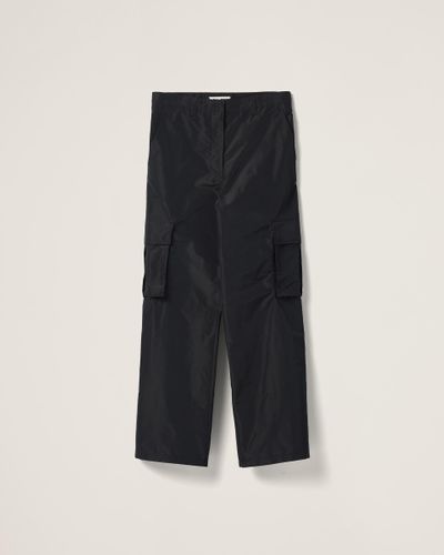 Miu Miu Technical Fabric Trousers - Black