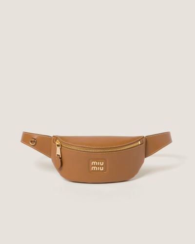 Miu Miu Leather Belt Bag - Multicolour