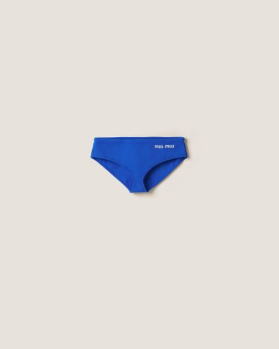 Miu Miu Nylon Swimsuit - Blue