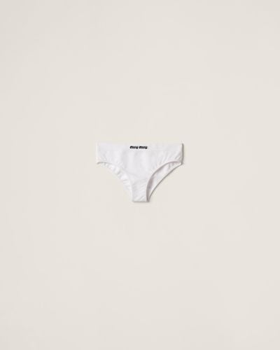 Miu Miu Seamless Panties - Natural