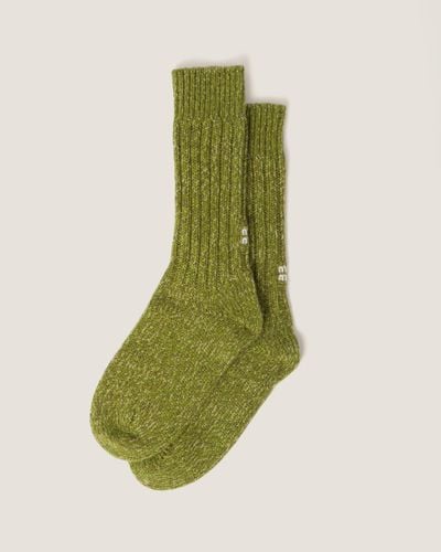 Miu Miu Wool And Cashmere Socks - Green