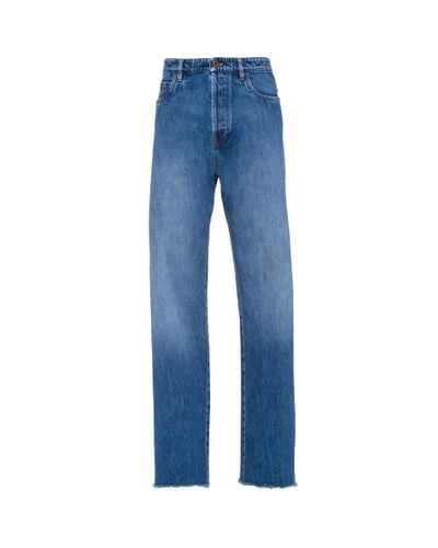 Miu Miu Five-pocket Denim Jeans - Blue