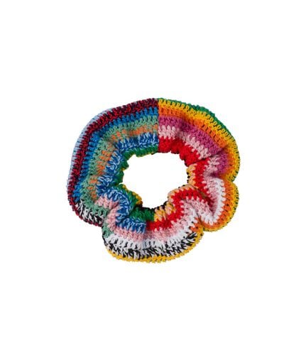 Miu Miu Crochet Scrunchie - Multicolor