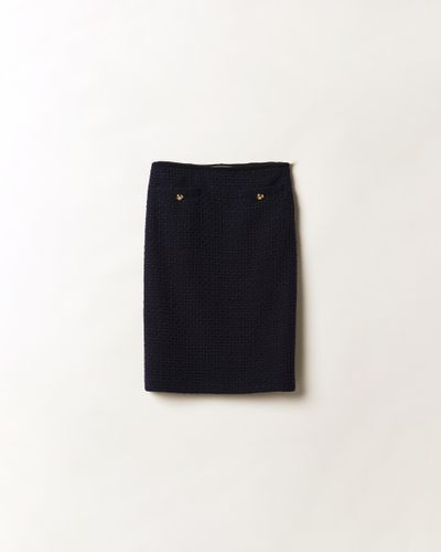 Miu Miu Tweed Skirt - Black