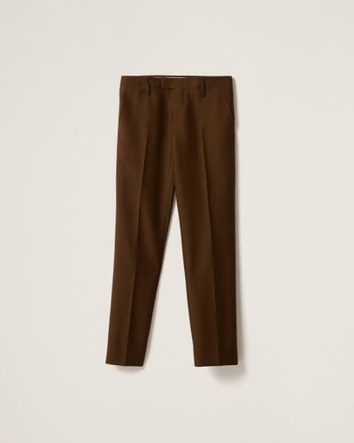 Miu Miu Mohair Trousers - Brown