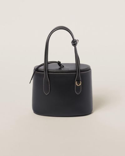 Miu Miu Leather Handbag - Black
