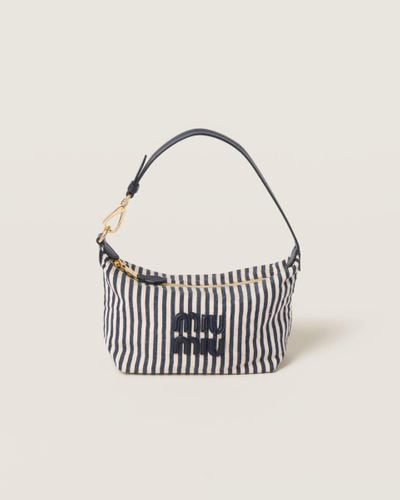 Miu Miu Miu Spirit Fabric Mini-Bag - Multicolour