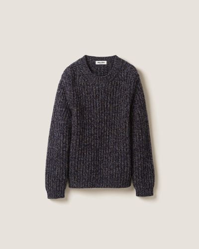 Miu Miu Wool Sweater - Blue