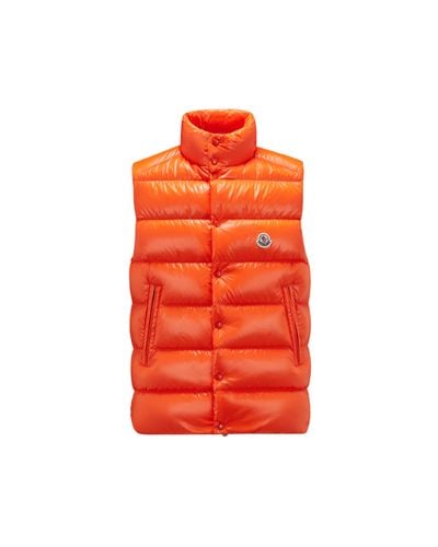 Moncler Tibb daunenweste - Orange