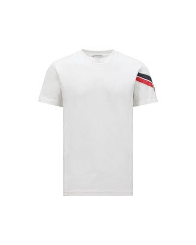 Moncler Tricolor T-shirt - White