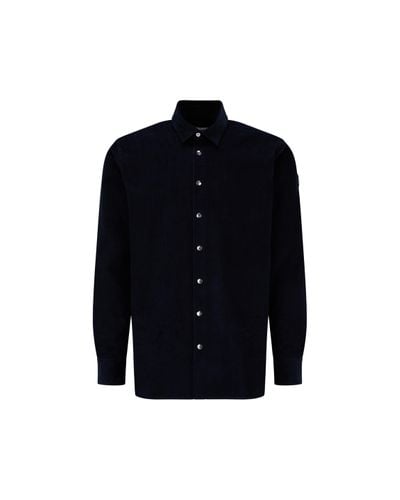Moncler Corduroy Shirt - Blue
