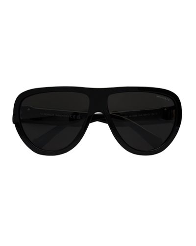 MONCLER LUNETTES Anodize Pilot Sunglasses - Black