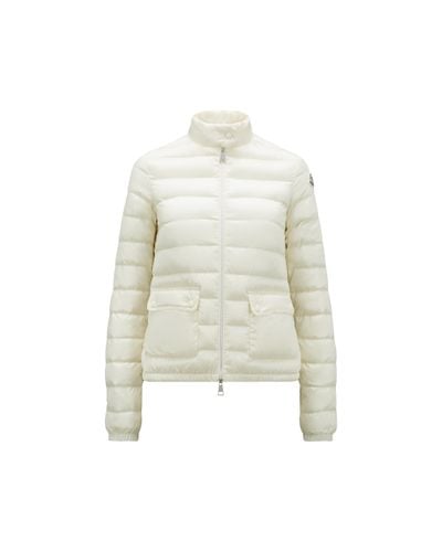 Moncler Lans Short Down Jacket - White